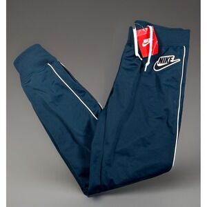 Vtg Nike (Red Tag Polyester Jogger Track Pants‎ Women Small Retro Y2K New w/ Tag